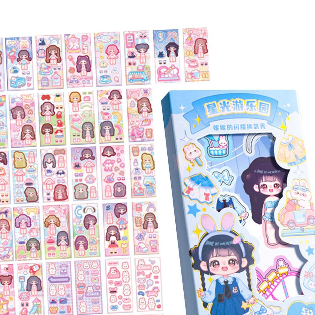 50 Count Stickers for Kids, Face Stickers, DIY Puzzle Gifts Celebrations