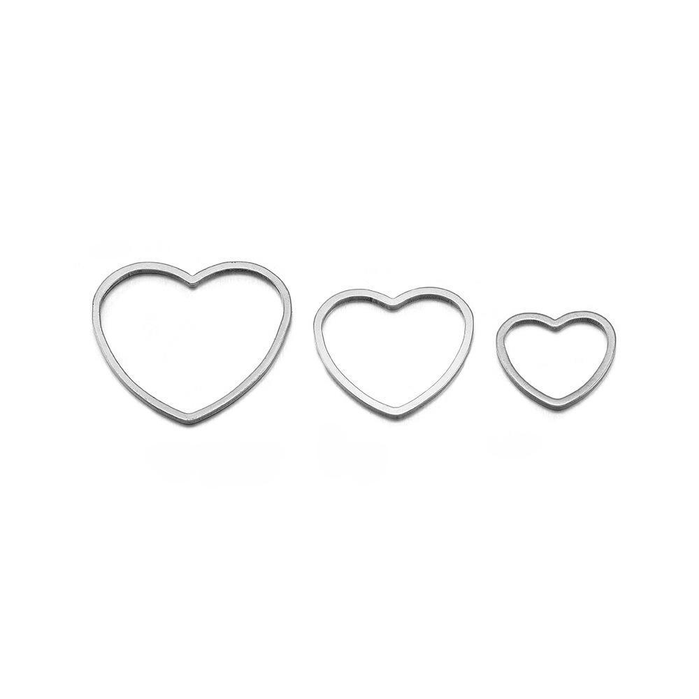 Stainless Steel DIY Pendant Frame for Jewelry Neckties