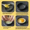 4Pcs Fried Eggs Rings Mold with Oil Brush Stainless Steels Frying Eggs Mold Nonstick Pancakes Shapers Eggs Rings Mold