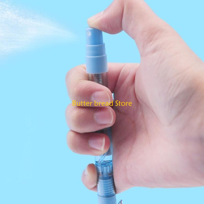 W89C 6x 0.5mm Gel Pen Neutral Pen Sprays Writing Pen Refillable Sprays Pen Gift Pen