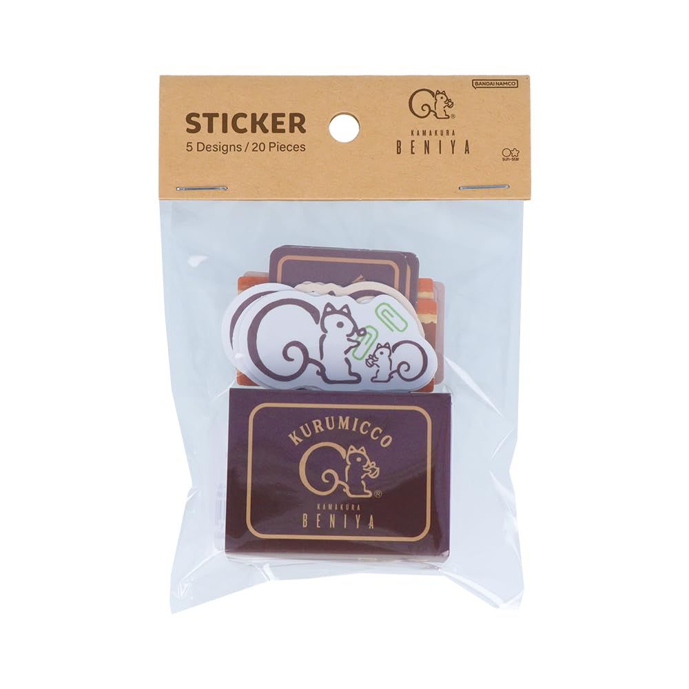 

Sunstar Stationery Kurumicco Stickers in Pattern S8592977 Case, A,