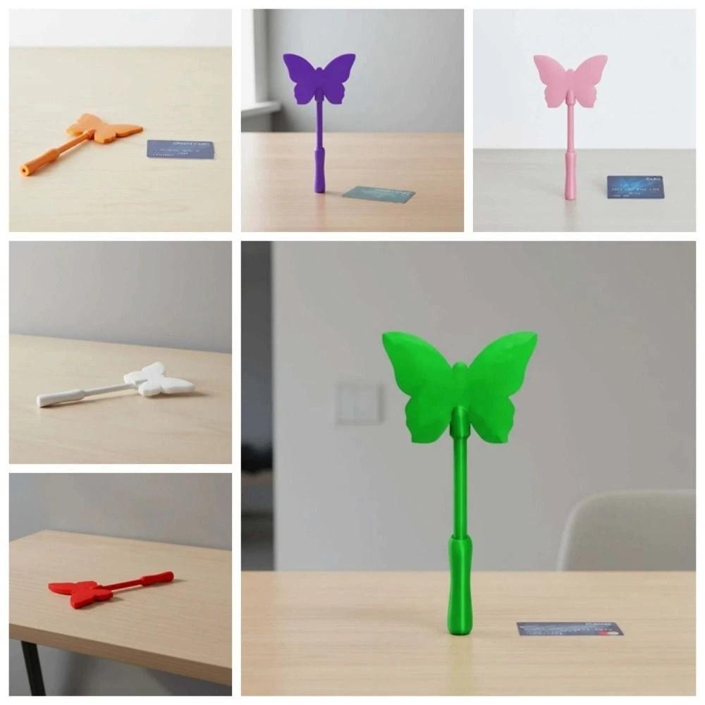 Detachable Contactless Payment Sleeve Creative Butterfly Magic Wand Holder  ETC Payment