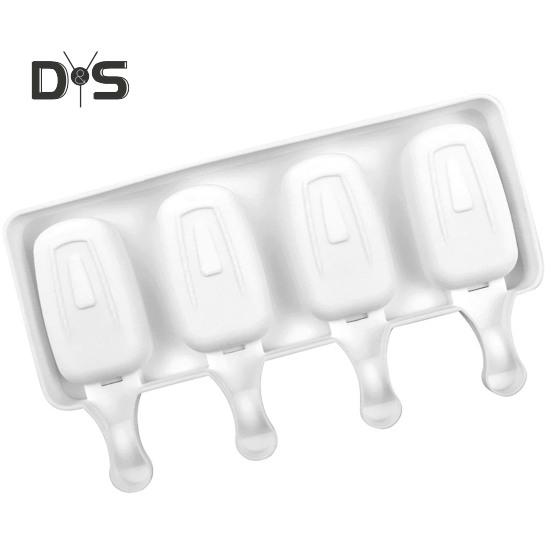Durable Ice Lolly Mold BPA Free Anti-deform Summer Ice Cream Mould Tray