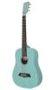 Mini Acoustic Guitar Compact Acoustic Series Light Blue Case S.Yairi (Mini Guitar) YM-02/UBL [Soft Included]