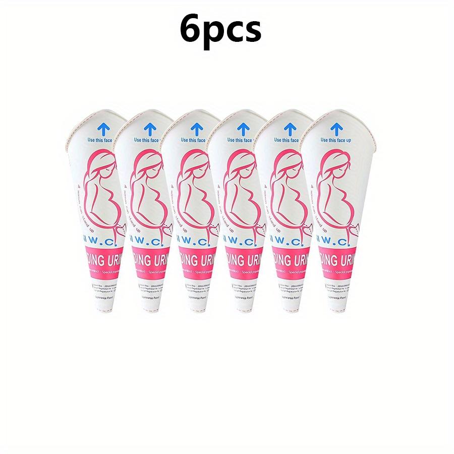 

6/12/24pcs Disposable Female Urinal for Women Standing Portable Pee Funnel Pregnancy-Friendly Travel Urination for Outdoor JXB