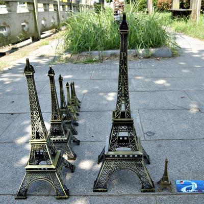 Eiffel Tower Romantic Iron Art Tabletop Decor for Home or Office