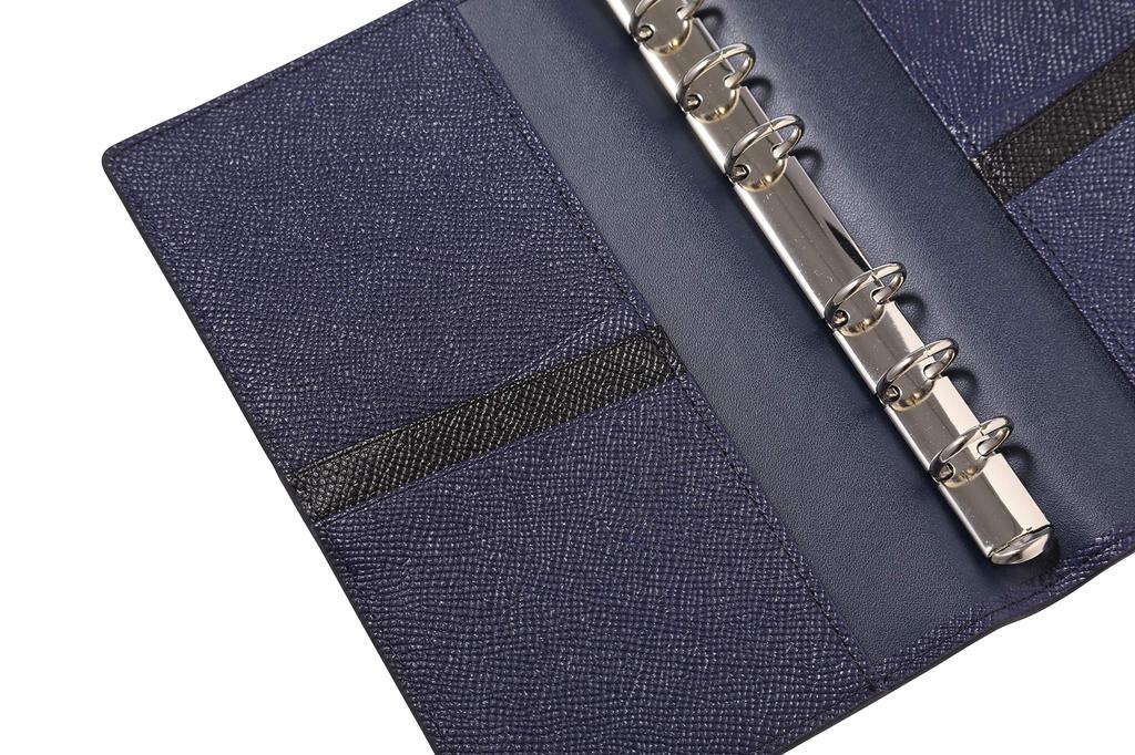 Franklin Planner Color Noblesse III Binder 64335, 15mm Pocket, Black