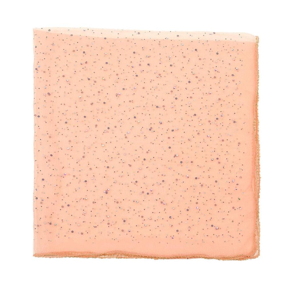 Spring Rhinestone Silk Square Scarf - Versatile, Fashionable Women's Headscarf