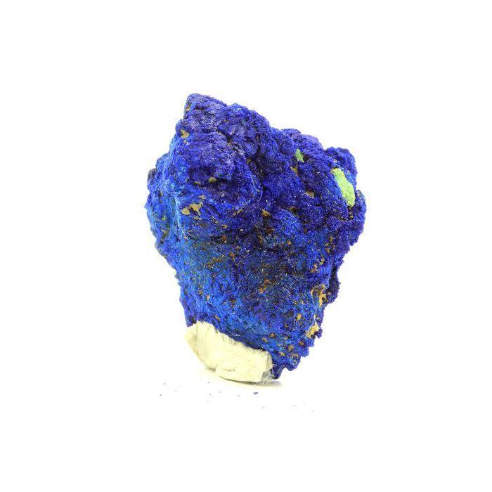 Pierres et Minéraux. Chessylite (Azurite). 34.5 ct. Chessy-les-Mines, France.
