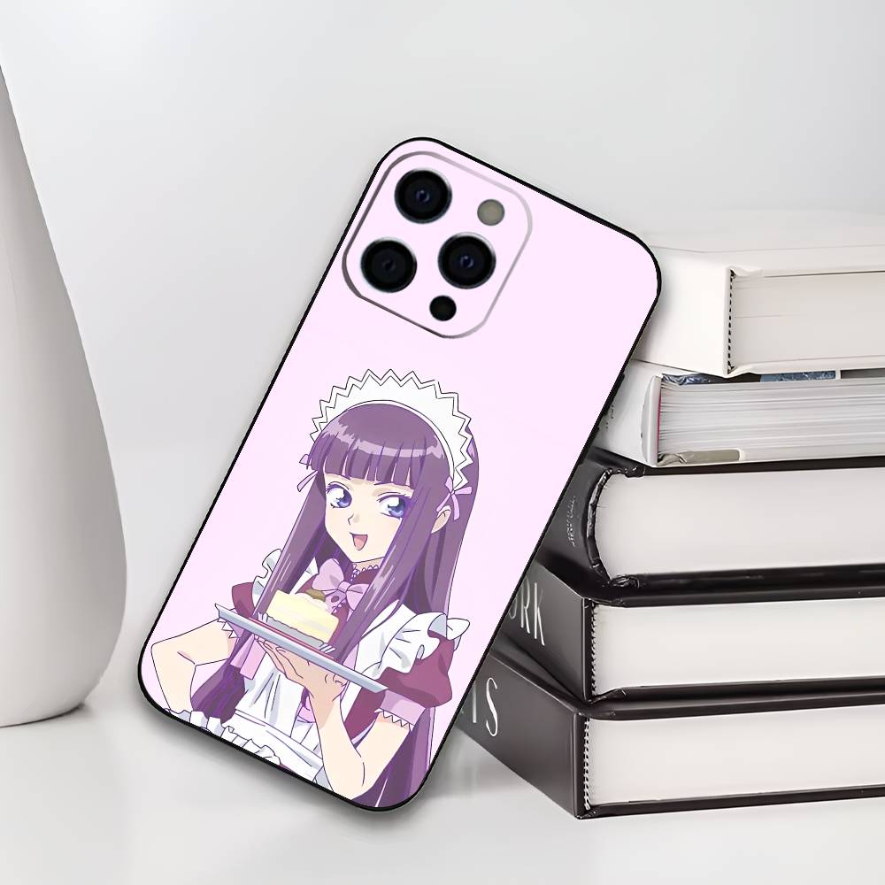 Токио М-Мяу М-Мяу Волшебная девочка Чехол для телефона Для iPhone 17,16,15,14,13,12,11 Plus,Pro Max,XS,Мягкий черный чехол iPhone11PROMAX