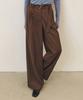 ARTID Belted Wide Slacks_Brown