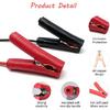 Jumper Cables With Adapter Compatible With Mil.Waukee M18 18V Battery Jumper Starter, Automotive Booster Cables 2Ft 8AWG Cable Power Tool Line,