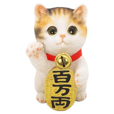Devalier Cat Prosperous Protection from Misfortune and Good and Financial Perfect for Restaurant New and Perfect As a Calico Cb039m Maneki-neko