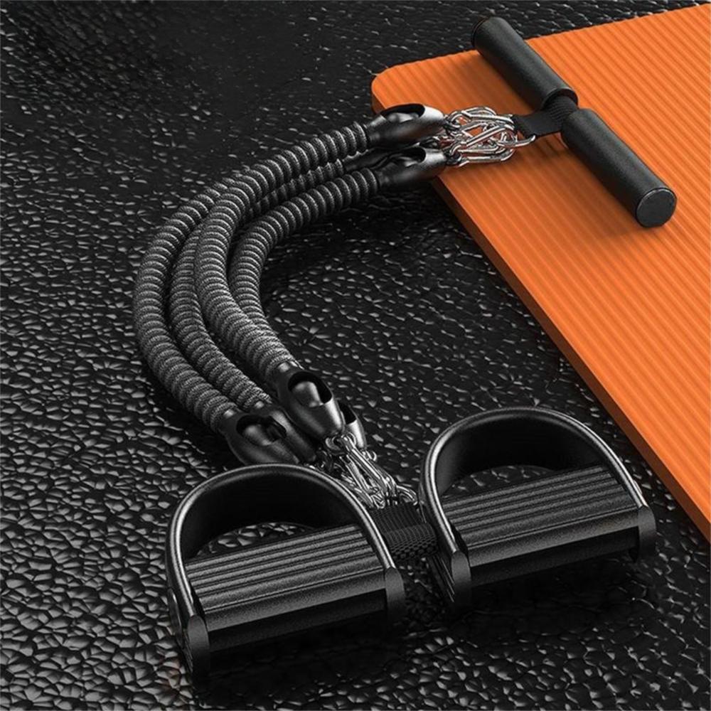 Non-Slip Tension Pedal Ankle Puller Multifunction Yoga Sit-Up Leg Stretch Rope  Home Gym Workouts