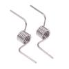 2Pcs/Set Refrigerator Divider Door Hinge Spring Accessories Baffle Strong Stainless Steel Refrigerator Door Torsion Springs