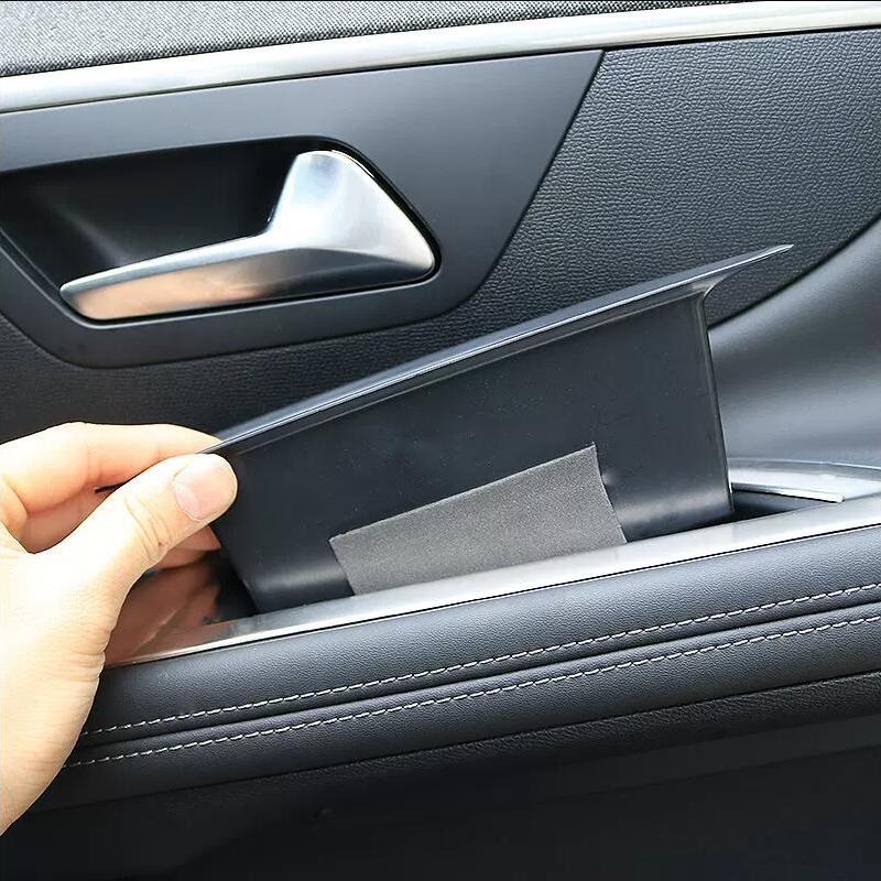 Original bildörrsförvaringslåda för Peugeot 3008 5008 GT 2016-2023 ABS plast autodörrhandtag Organisera