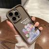 Fashionable and Colorful Bouquet Phone Case iPhone 15 Pro Max 11 12 13 16 14 Plus Silicone Shockproof Case Lens Protector Shell