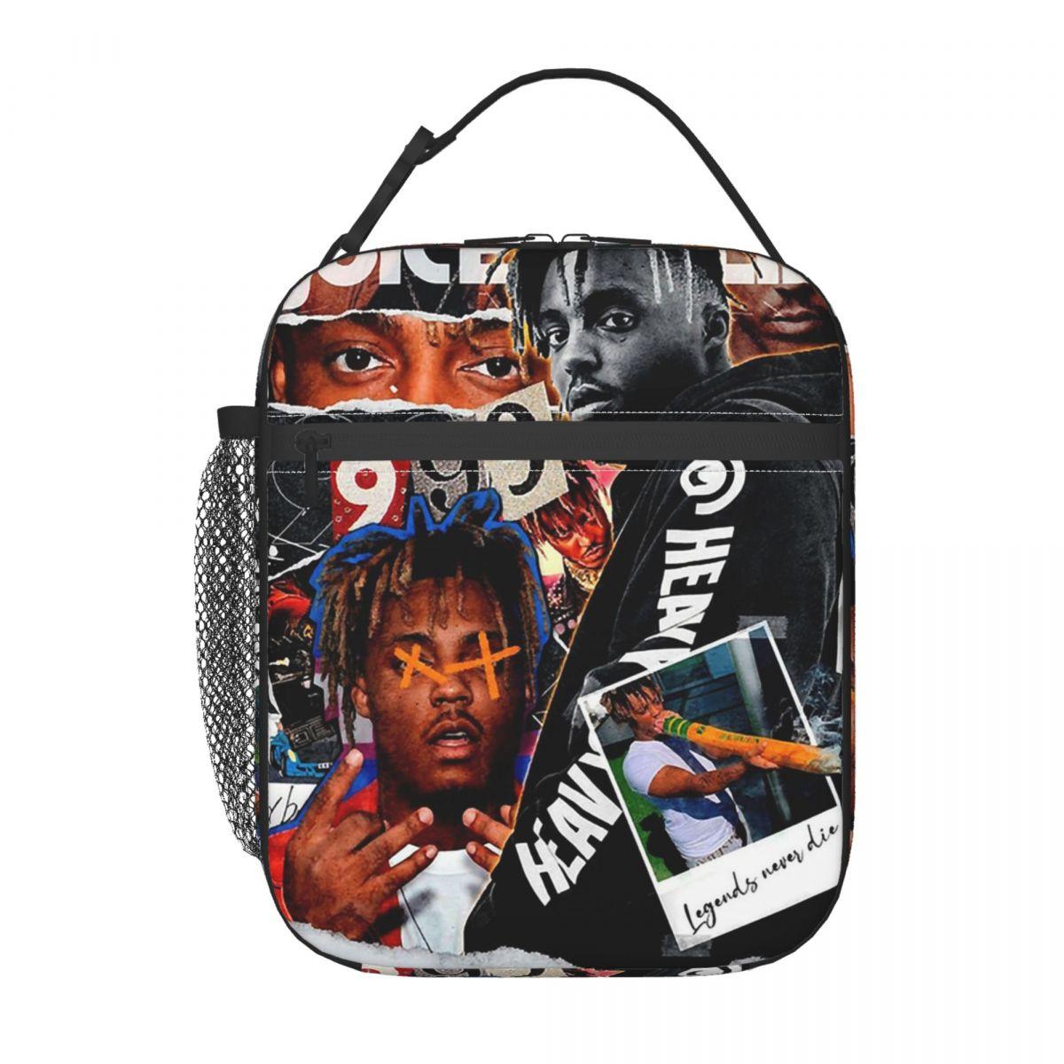 Juice Wrld Streetwear Geïsoleerde Lunchtas voor Vrouwen Kantoor Koeltas Thermische Voedseldoos Draagbare Lunchboxen Container One Size