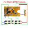 10 Cells 21700 Li-ion Battery Case Protection Circuit Board PCBA BMS for Lomvum Zhipu Hongsong Jingmi No Original For Makita Box