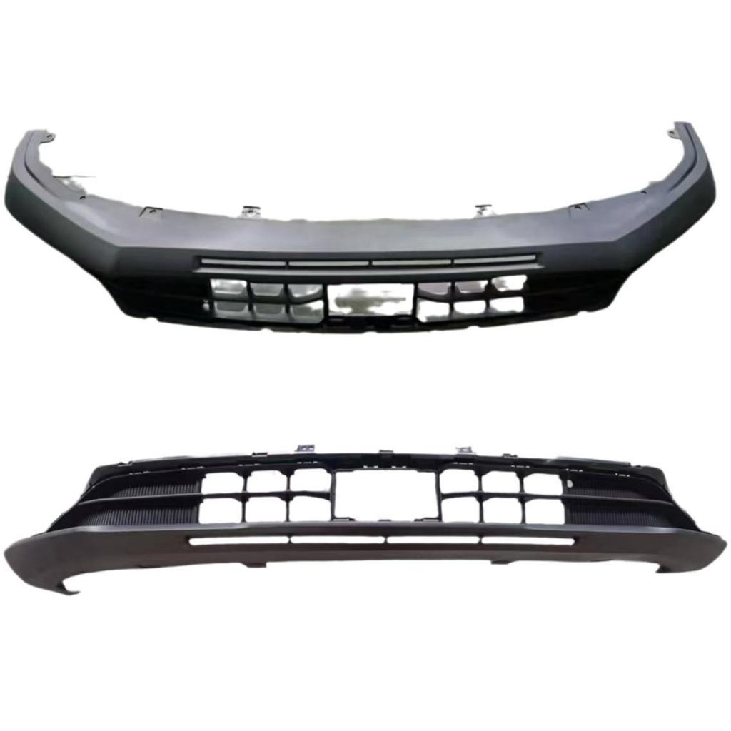 Serve para 2021-2024 Changan CS55 PLUS Gen 2 Pára-choque dianteiro Corpo inferior Preto fosco