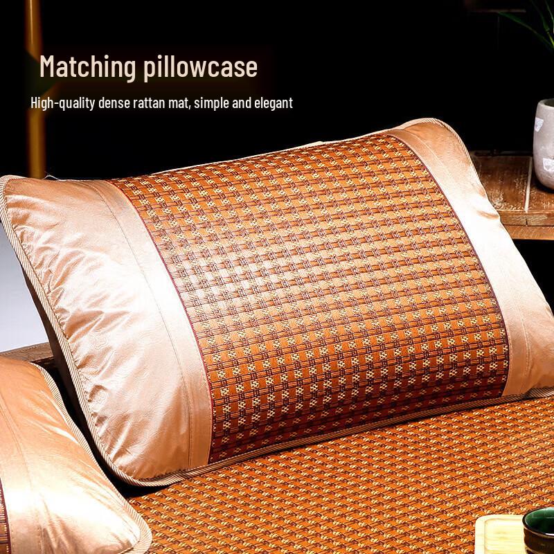 Nanjiren Foldable Rattan Cooling Mat 3-Piece Set