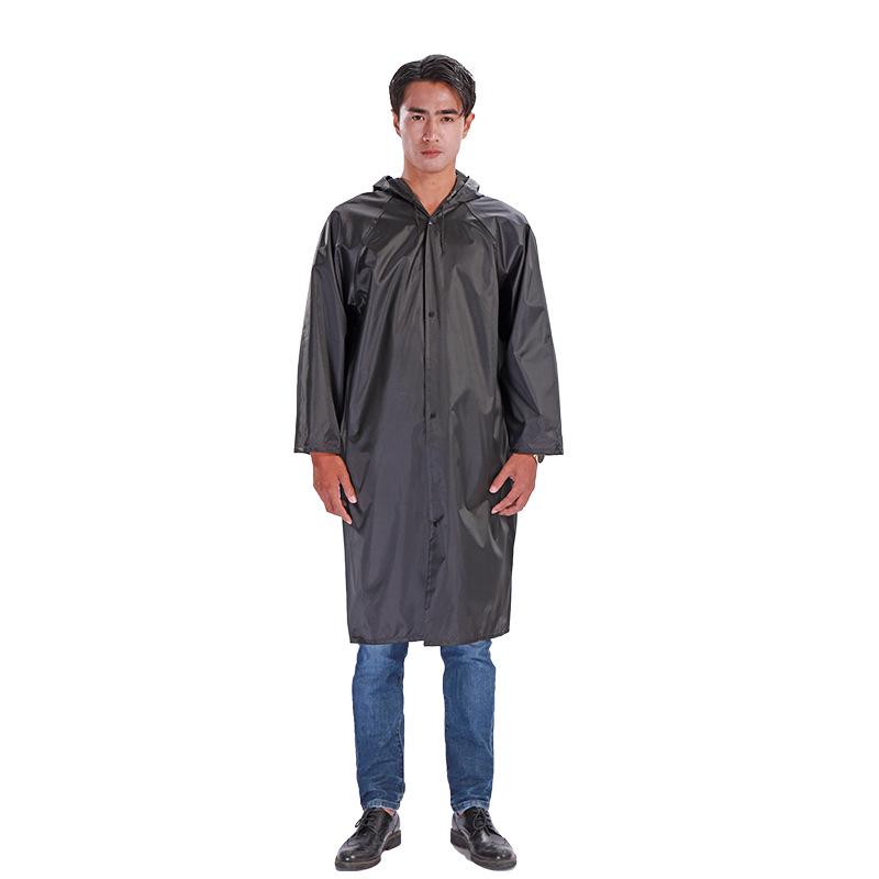 

Unisex Full-Length Waterproof Raincoat for Outdoor Construction and Heavy Rain L
