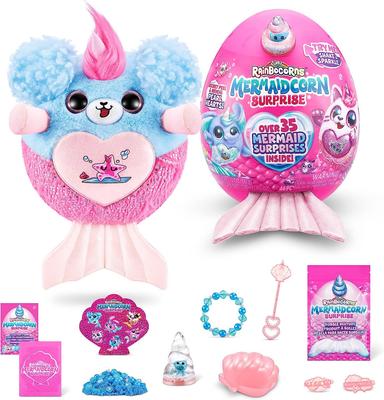 Rainbocorns Mermaid Corn Surprise Egg Plush Toy (Dog)