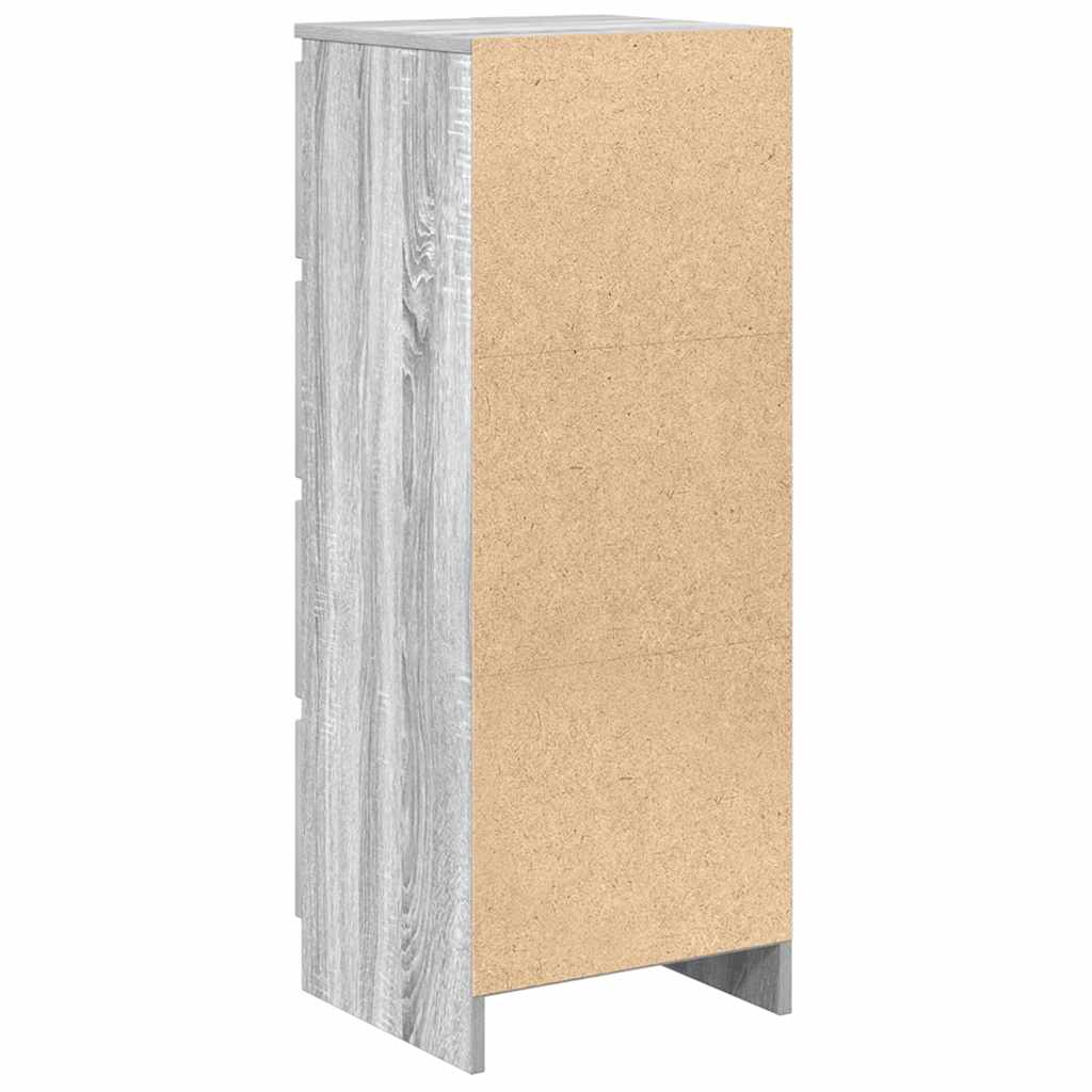Sideboard Gray Sonoma 37.5 x 35 x 99 cm Particleboard