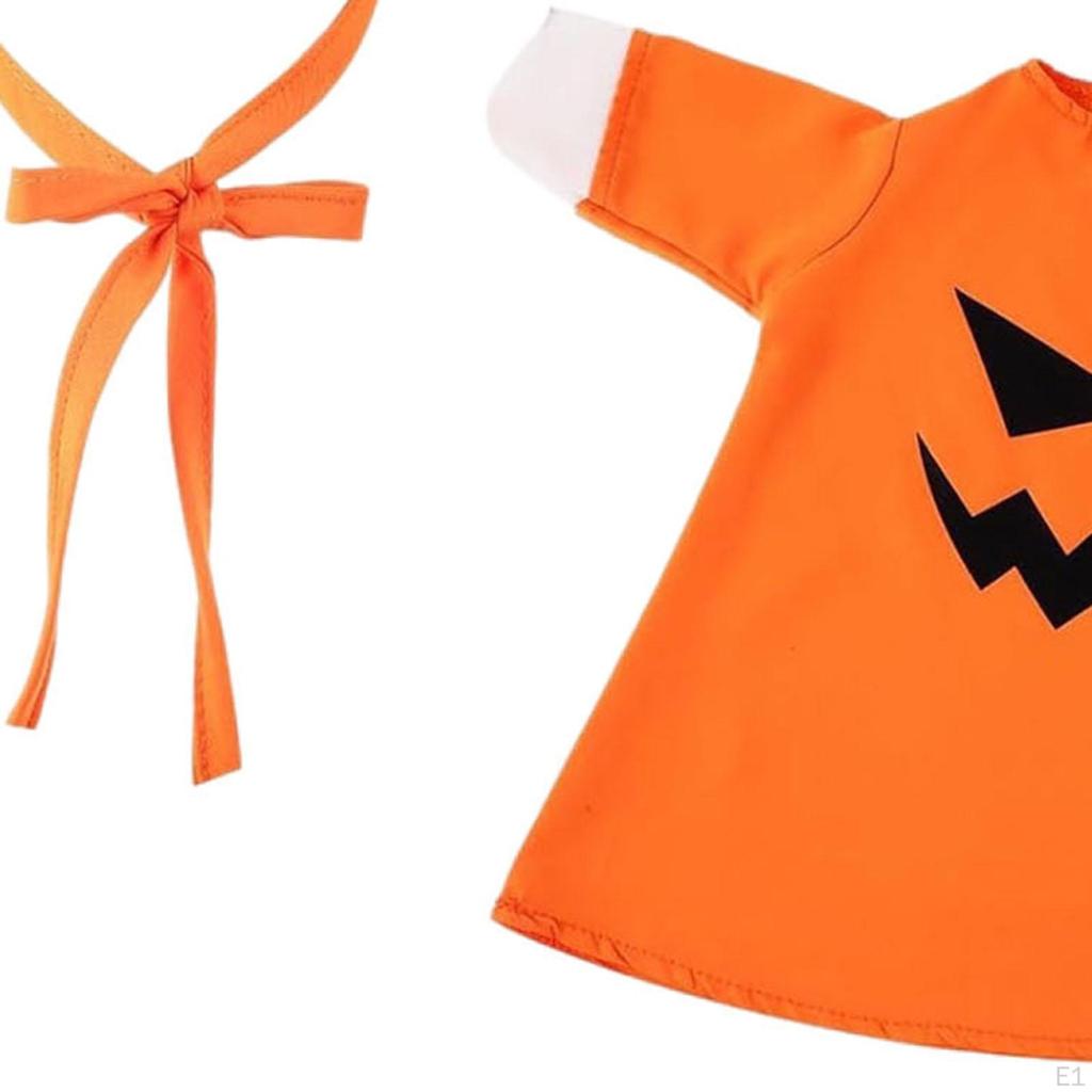 Halloween Goose Outfit Clothing Fits 23" Tall Statue Polyester Novelty Skirt with Hat Costume for