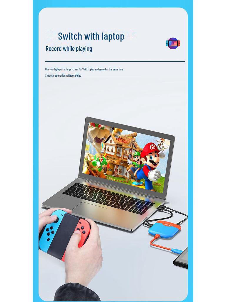 Biaz Switch Taşınabilir USB3.0 Oyun Yakalama Yerleştirme İstasyonu