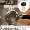 Professional Coffee Tamper Cleaning Brush Wooden Handle Coffee Machine Brush  Espresso Machine