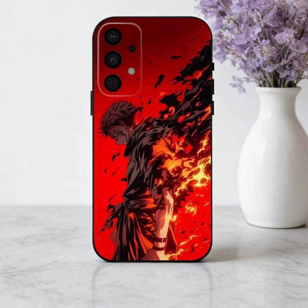 

R-Ryomen S-Sukuna J-J-Jujutsu K-Kaisen-N Чехол для телефона для Samsung Galaxy A73,A72,A71,A70,A53,A52,A51, Мягкий силиконовый черный чехол Samsung a12