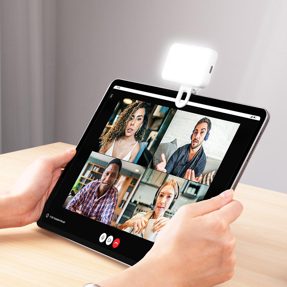 Selfie LED Color Clip Filling Light GZ888 Live Selfie Special Mobile Phone Video Conference Photography Filling Light