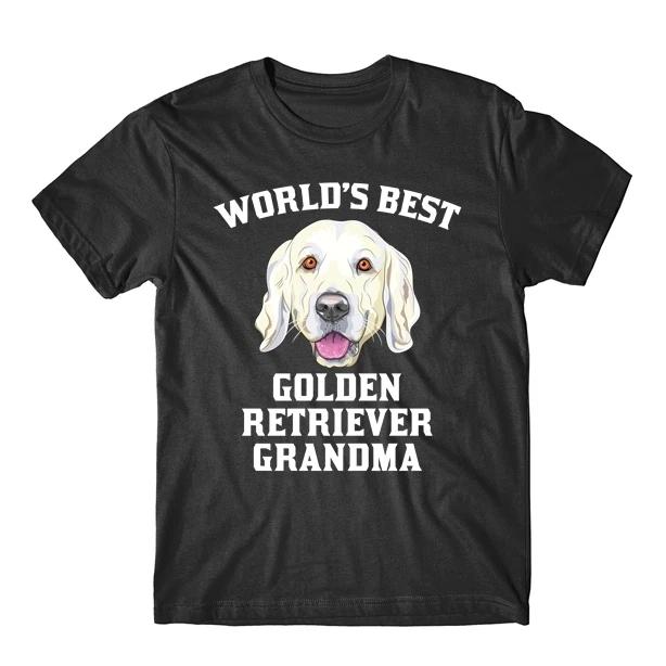 World s Best Golden Retriever Grandma Dog Graphic T-Shirt 4XL