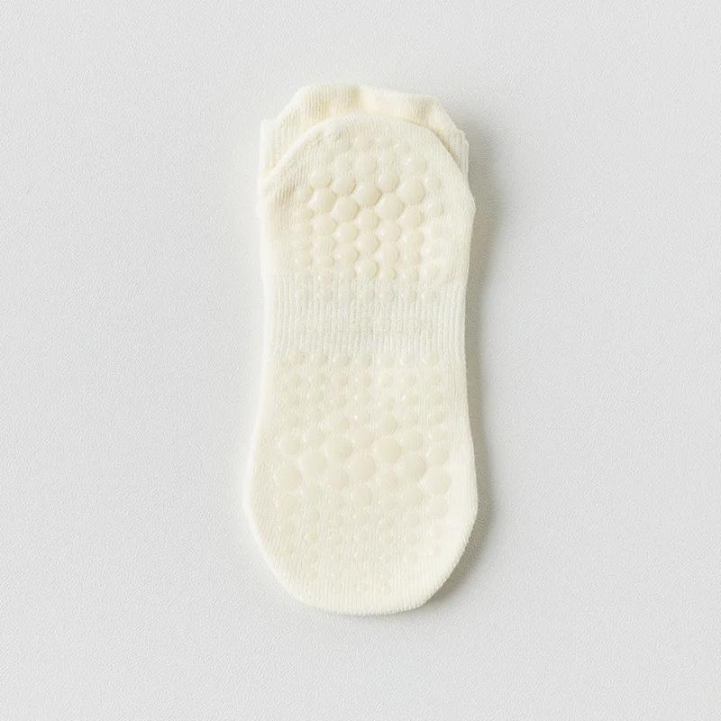 Breathable Cotton Low Cut Yoga Socks with Non-slip Design for Gym, Fitness, Dance, and Pilates In Multiple Colors