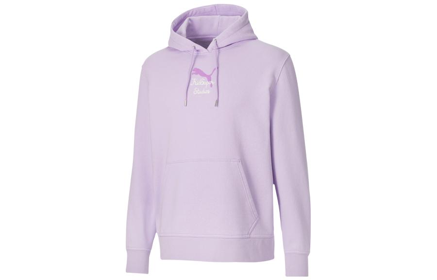 PUMA X KS Sweatshirts Men s Purple Hooded Moderate Regular 530408-16 S