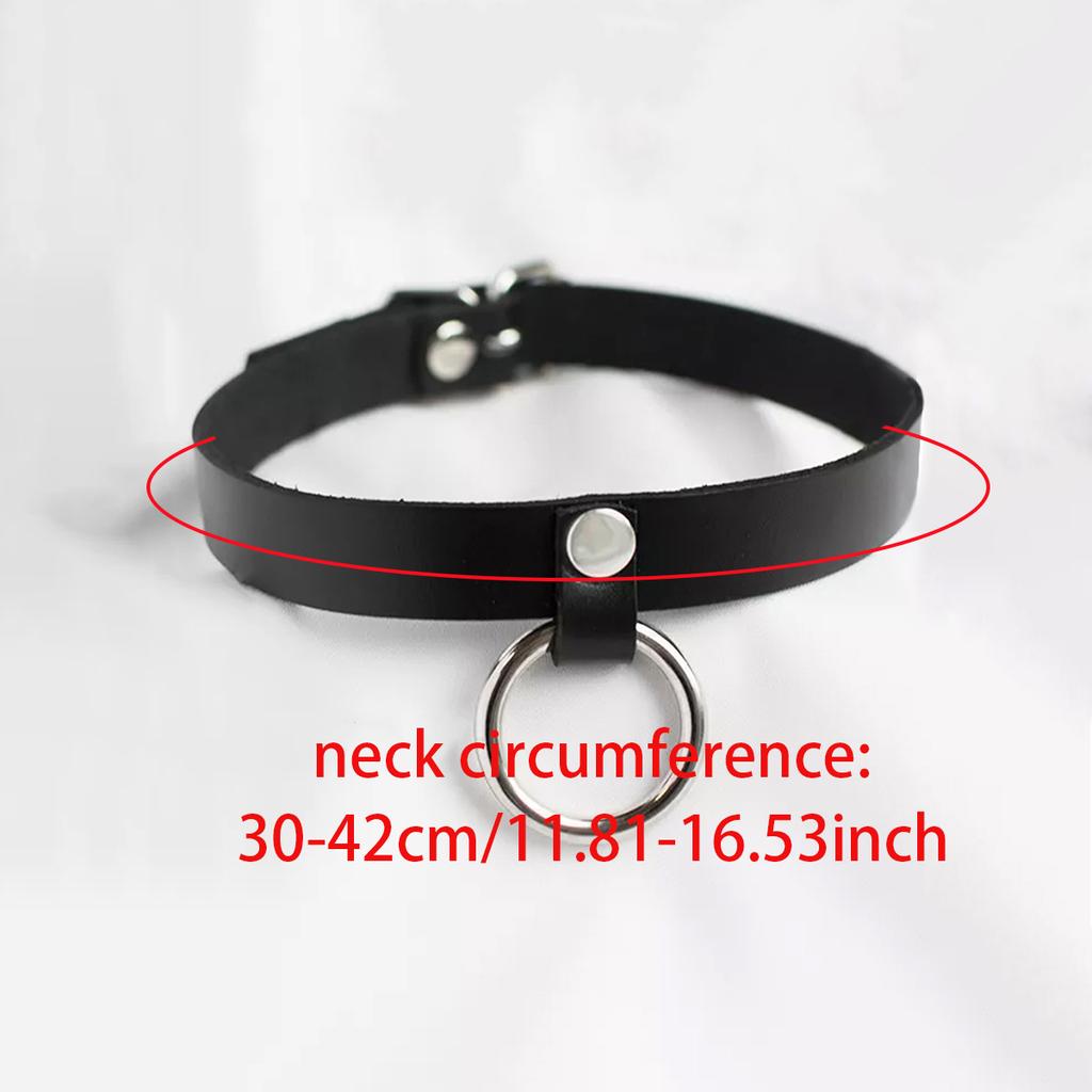 Women Fashion Leather Chain BDSM Bondage Lingerie Collar Harness Erotic Leather Neck Harness Fetish Wear Female Neck Accessorie