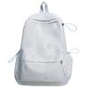 Black Bow Print School Backpack with Front Pocket Top Handle Casual Daypack for Students Daily Use