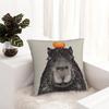 Capybara Orange Capy Yuzu Pillowcase Double-sided Printing Cushion Cover Decorative Cute Animal Pillow Case Cover Bed