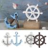 Large Silicone Mold for DIY Ship Wheel & Anchor Crystal Ornaments