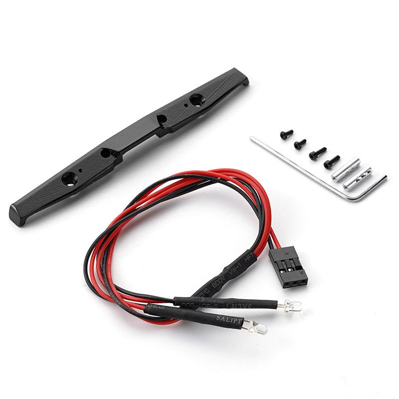 9pack/lot Front Bumper Safety Upgrade For SCX24 AXI00001 Aluminum Alloy Aluminum Alloy Front Easy