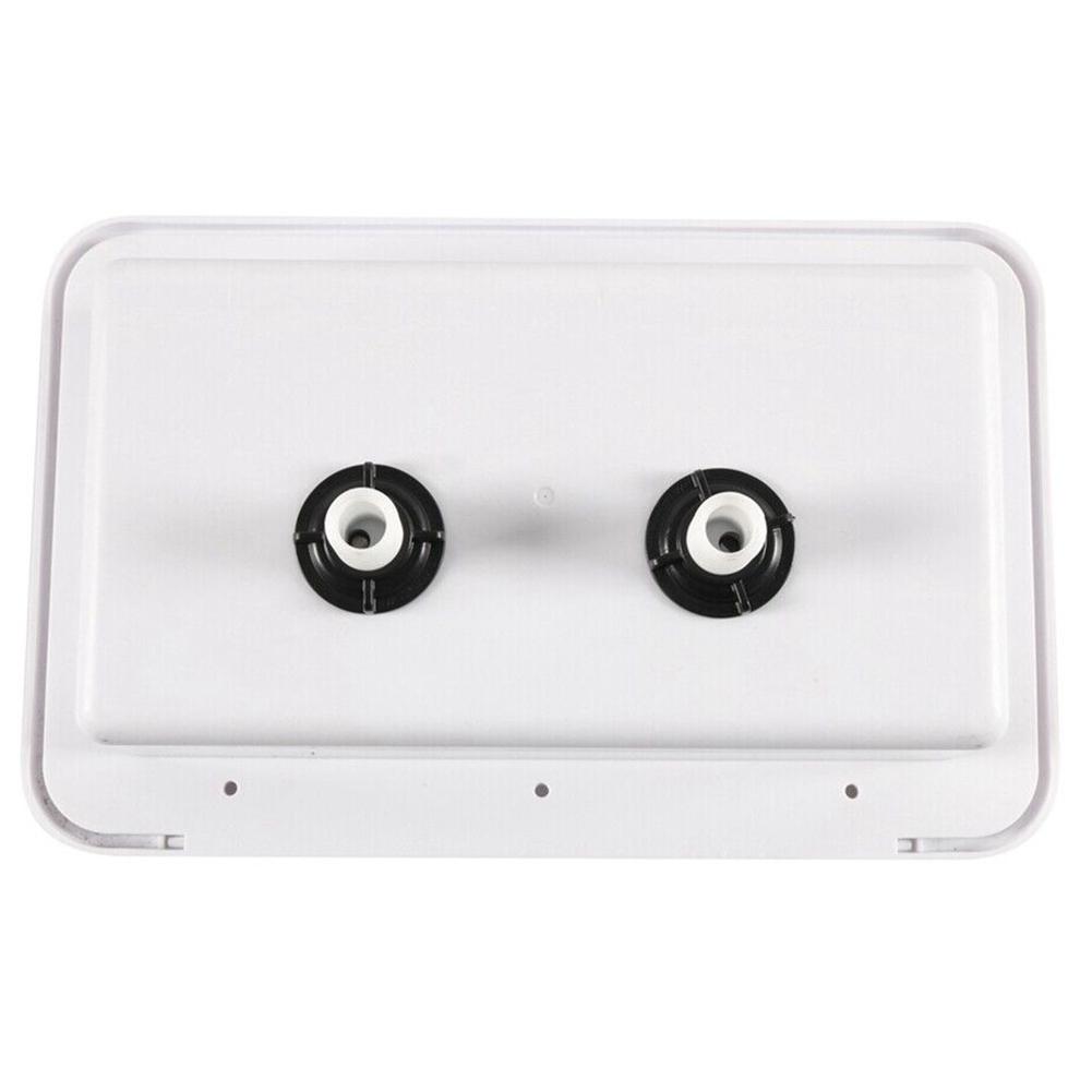 Kit Cutie Duș RV de Exterior cu Blocare Comutatoare cu Valvă Dublă Rece Cald Baterie Exterioară Kit Duș Manual Pentru Camper Barcă