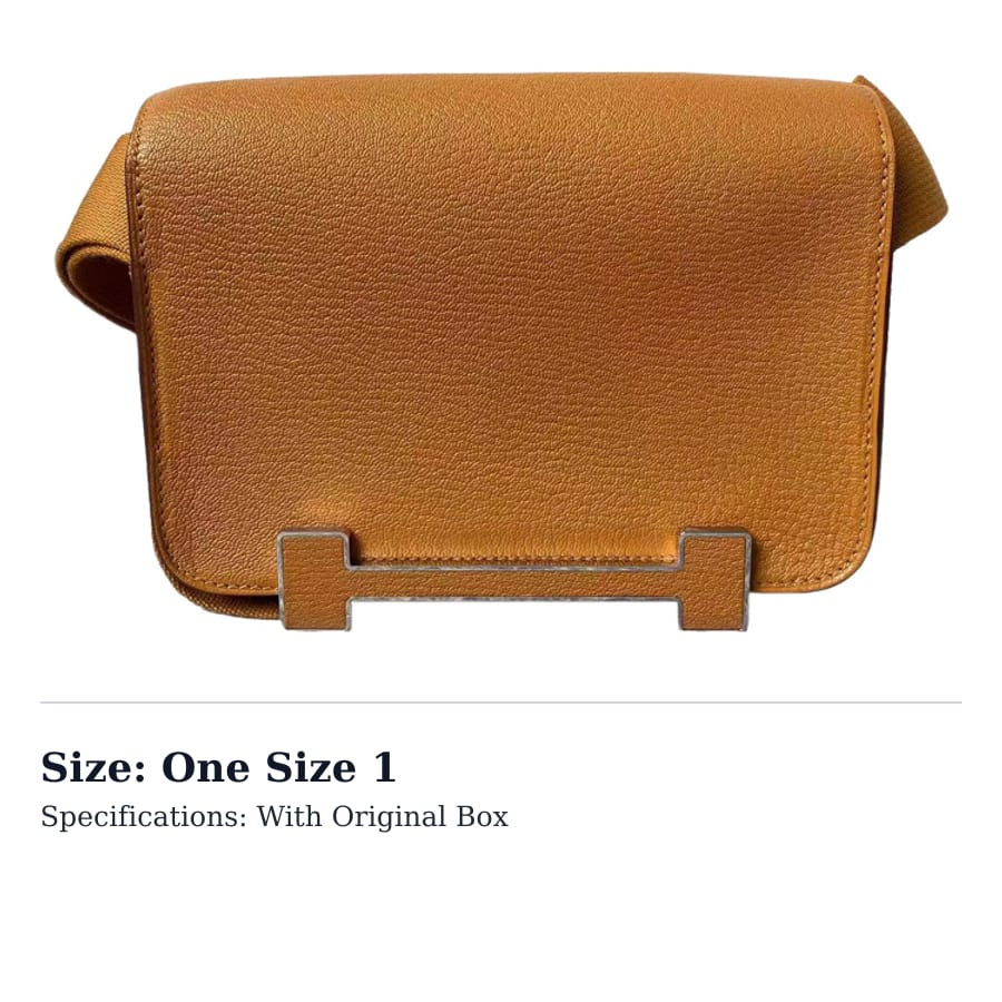 HERMES Geta Shoulder Bags H083052CKAI One