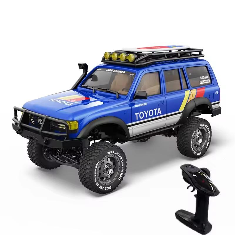 1:12 LC80 Full Scale RC Wireless Remote Control Climbing Car Authorized Off Road Vehicle RC Model Car Toy Boy Collectible Gift