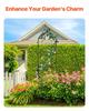 Metal Garden Trellis for Climbing Plant Support 60 X 15 In Rustproof