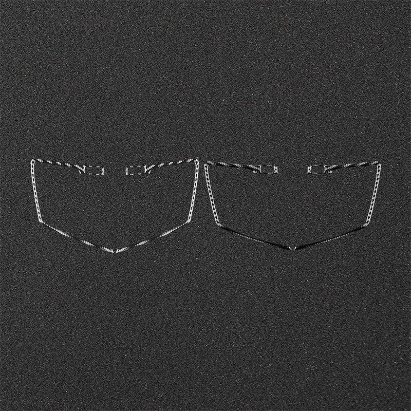 Carbon Fiber Interior Trim for Honda Accord 2013-16: Center Console Air Vent Sticker