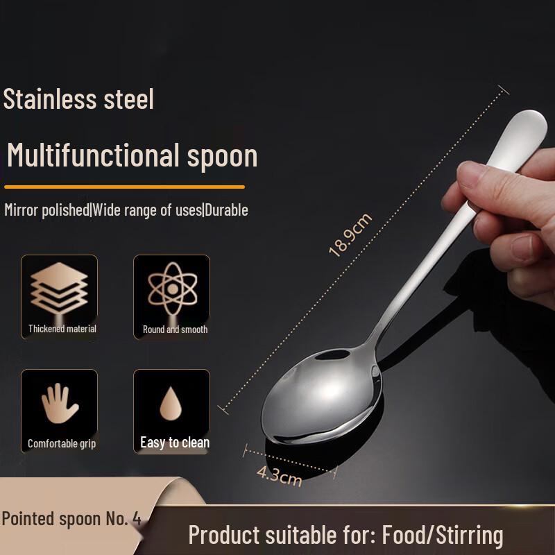Homeglen Stainless Steel Dining Spoon