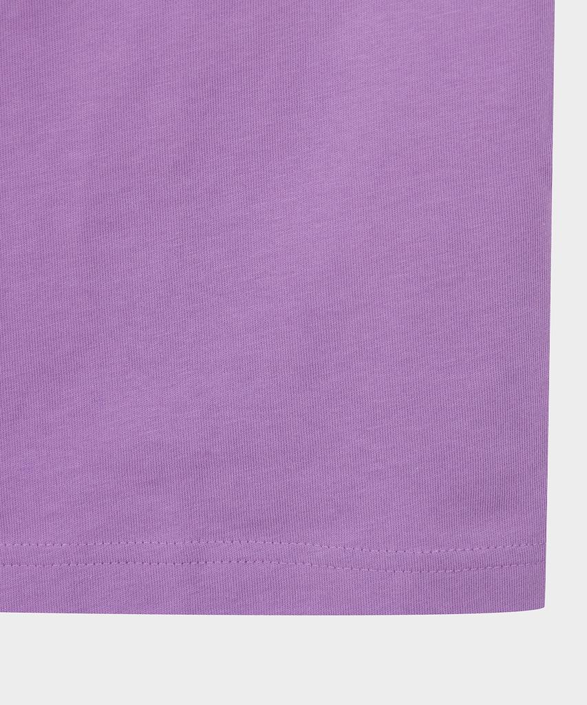BROOKS BROTHERS Cotton Jersey Classic Short Sleeve Logo T-Shirt (Violet) (Bbnpmf9672Tfm)