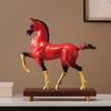 Chinese Style Success On Horseback Ornament for Living Room, Office, or Wine Cabinet - Ideal Housewarming or Opening Gift