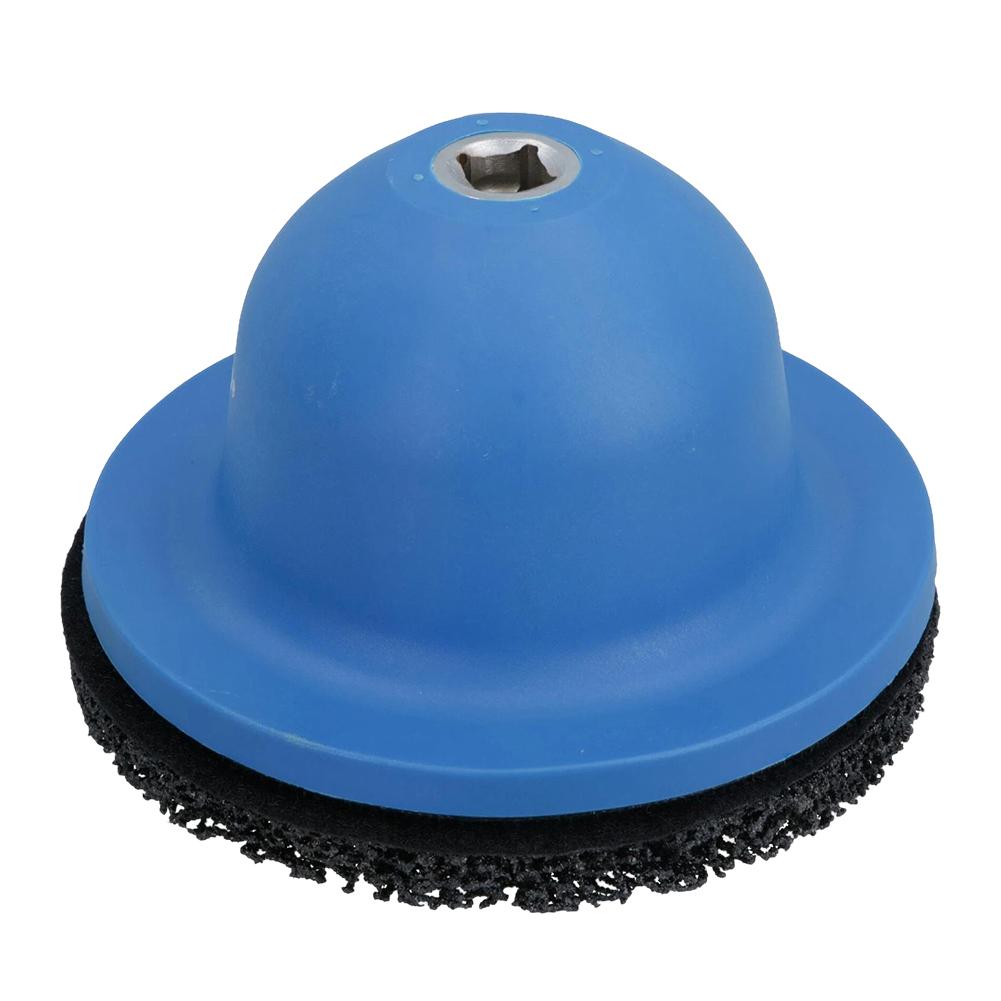 150mm Wheel Hub Grinder Silicon Carbide Disc Wheel Hub Resurfacing Kit Universal Hub Cleaner Tire Change Rim Cleaning Tool